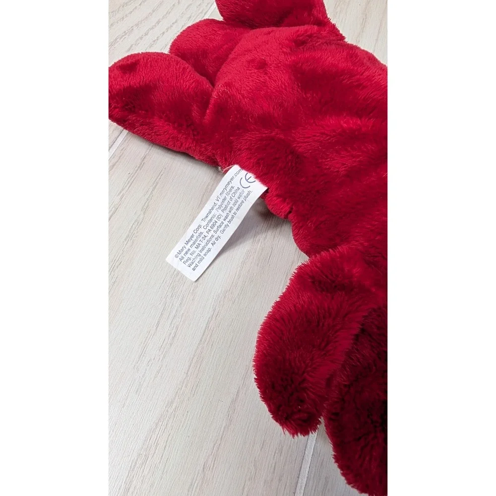 Mary Meyer Lobster Plush Set 1 large 1 finger puppet Red Stuffed Animal Toy Lot